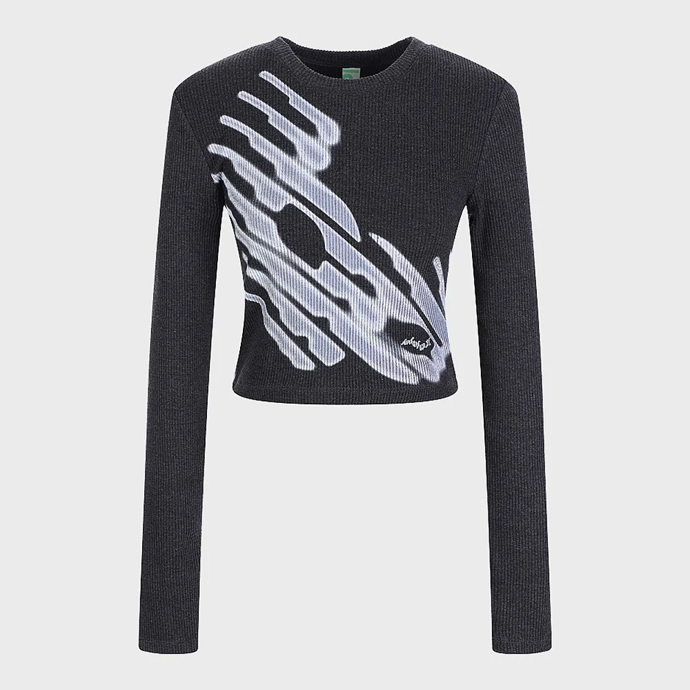 FOX GRAPHIC PRINTED T-SHIRT CHACHOAL BP3CL002