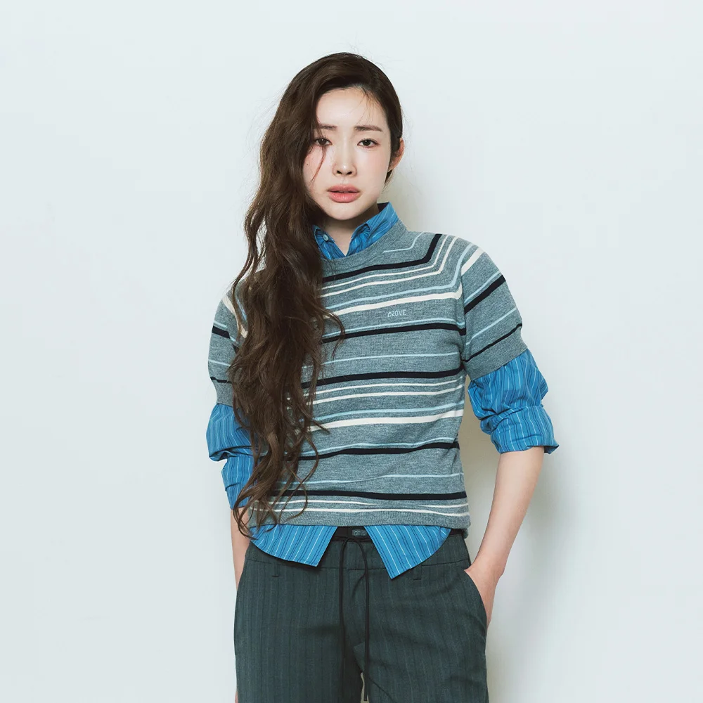 CLARO STRIPE KNIT