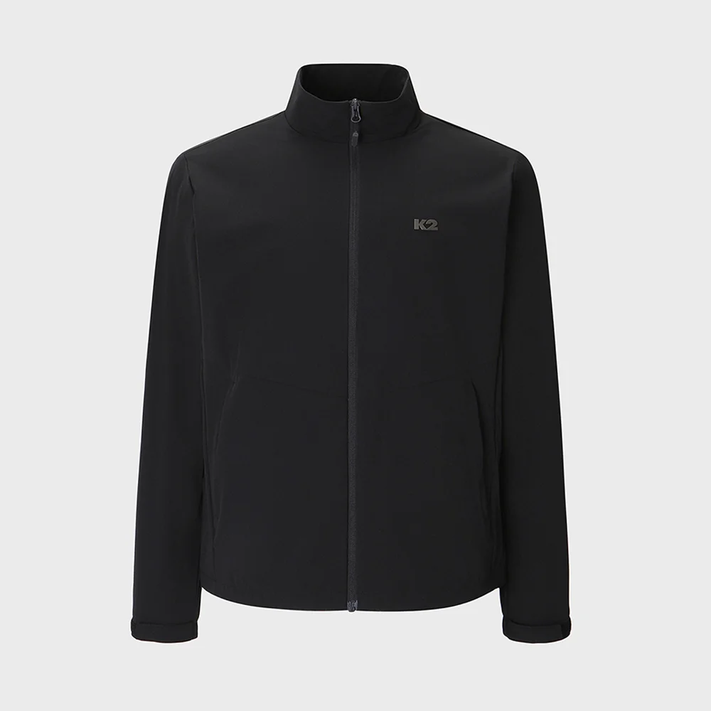 BOOST_彈力 內裡 外套_Black_KMP25193Z1