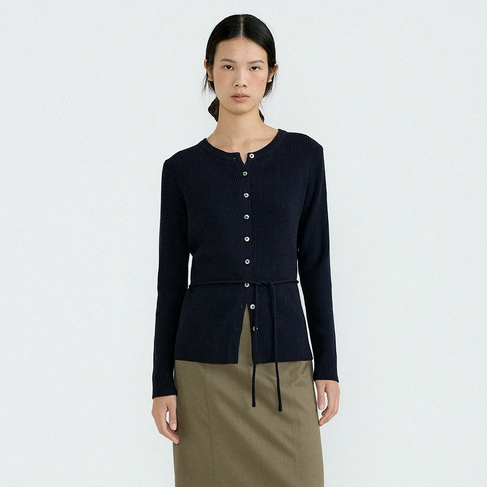 Corin Knit Cardigan (Navy)