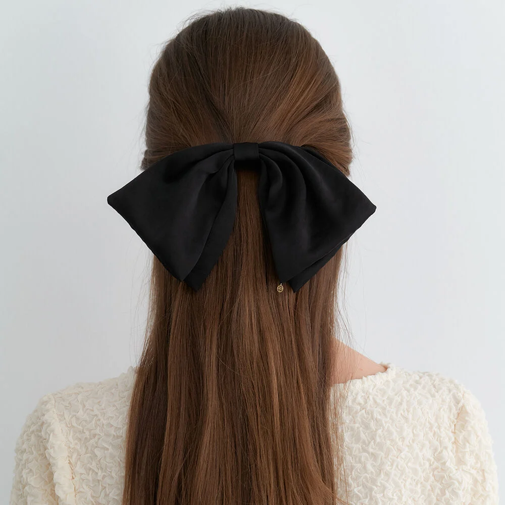 soft bell satin ribbon pin HP050