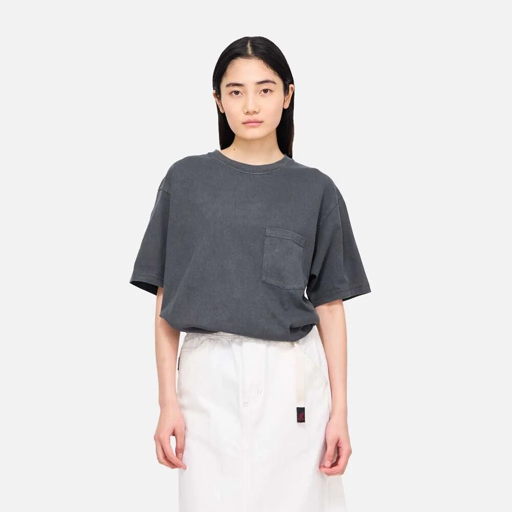 Health Knit 口袋 短袖 T恤 Pigment Black