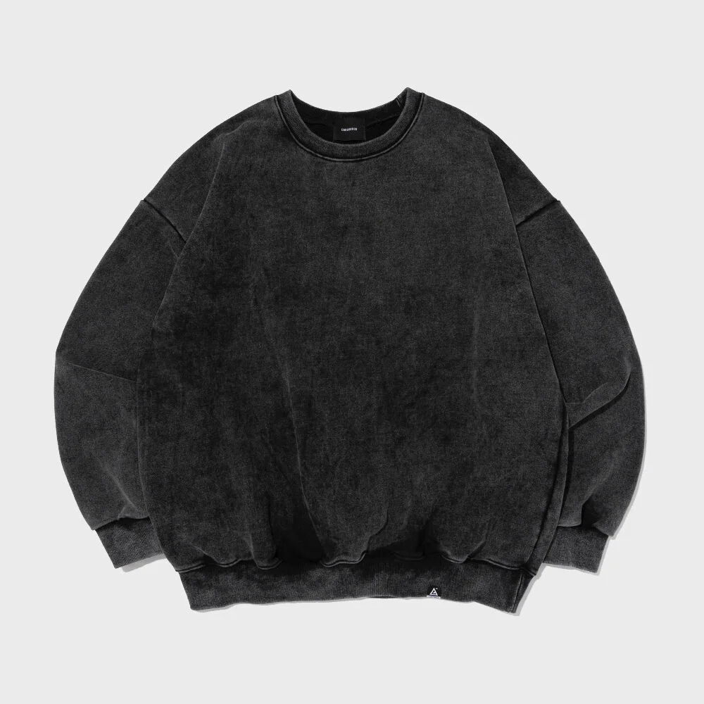 PIG DYING OVER SWEATSHIRT (BLACK)