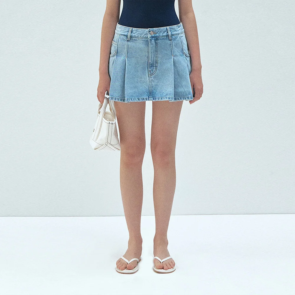 MODE DENIM SKIRT (blue)