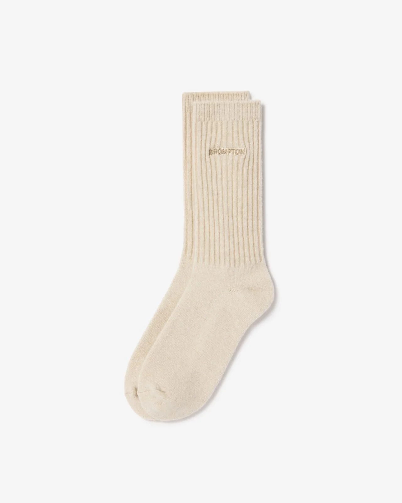 BROMPTON WOOL SOCKS - L/BEIGE (P234ASO201)