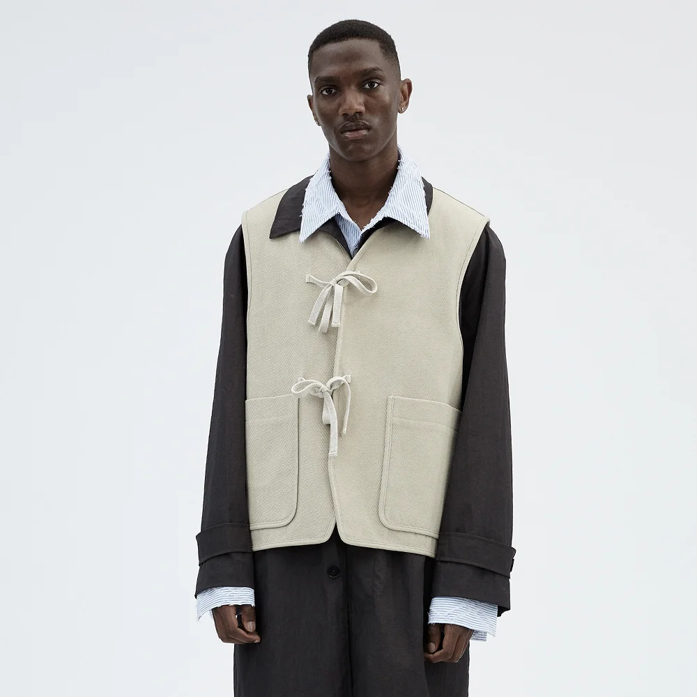 TABOO VEST (Double Cream)