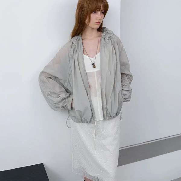 YU SHIRRING OVERSIZED JUMPER (JP-604)