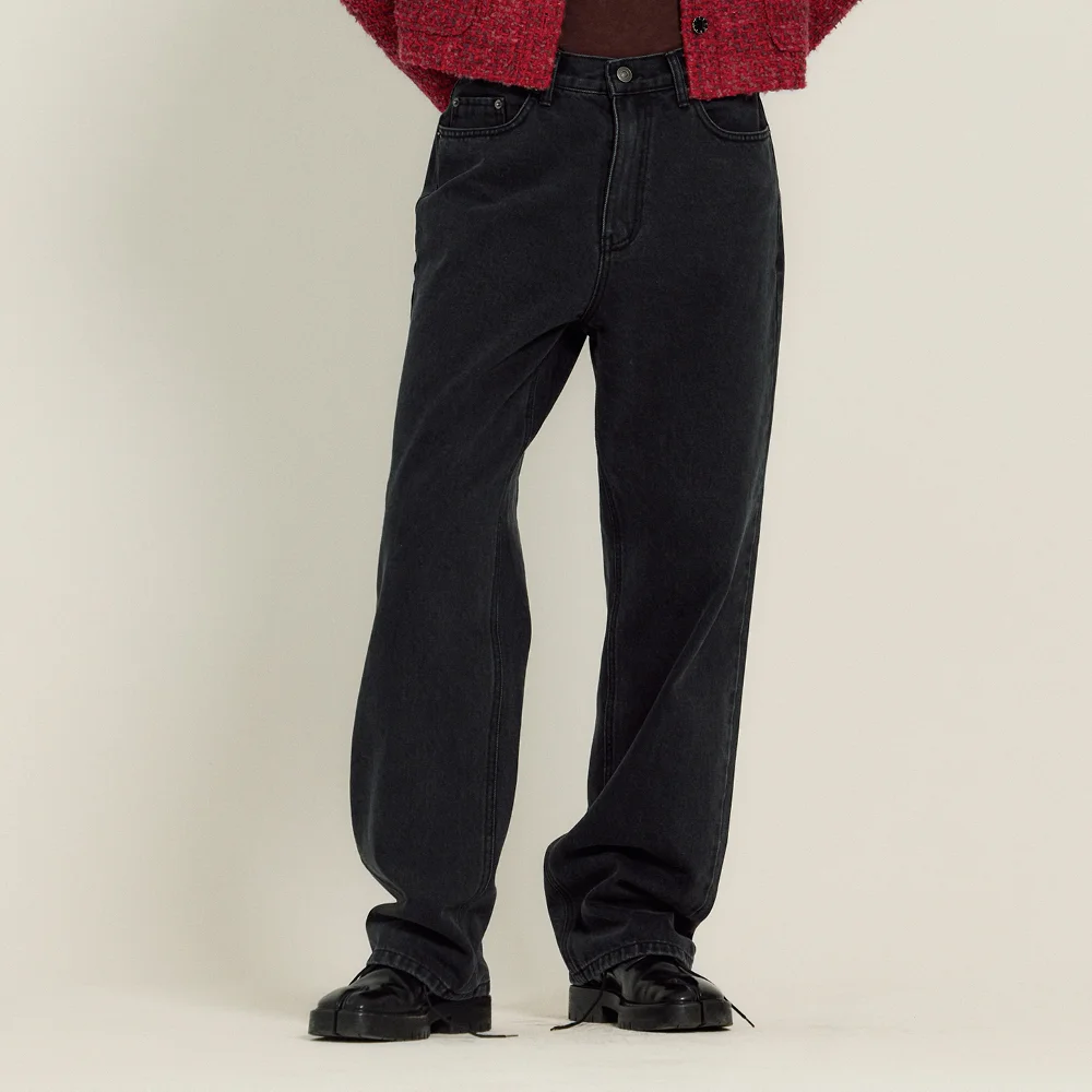 Naomi Denim Pants (Black)