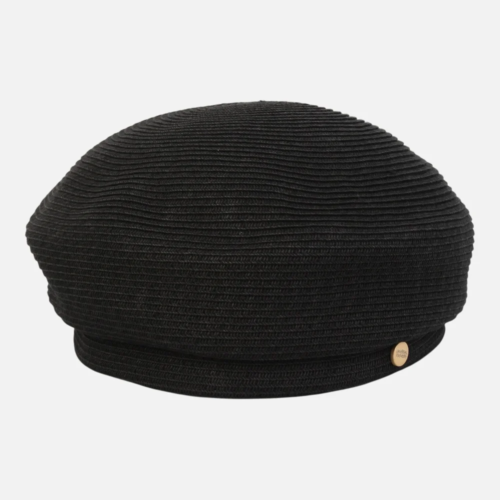 Summer Logo Black Beret 貝雷帽