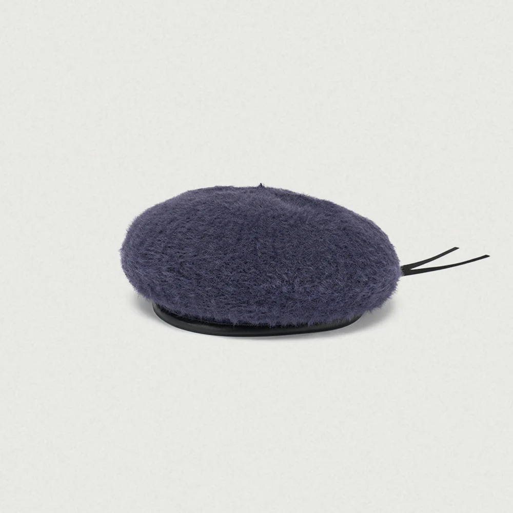 Moss Knit Beret