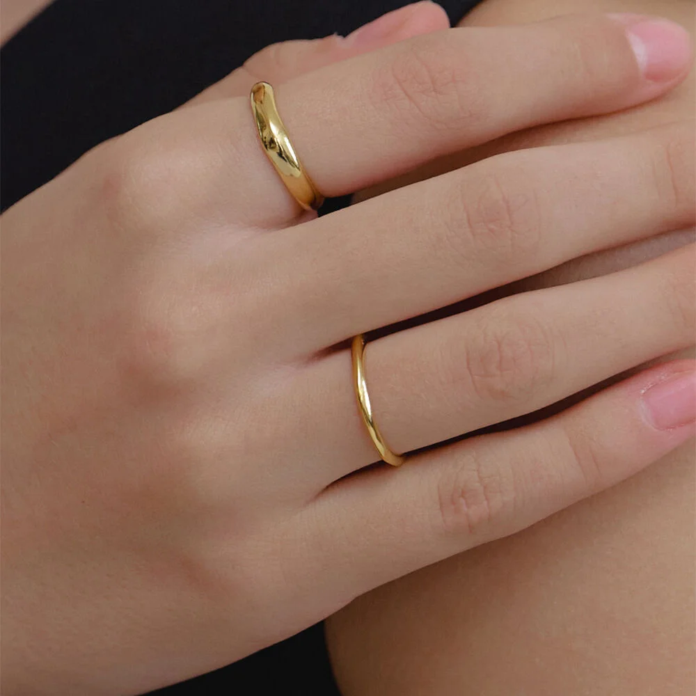 texture daily ring set_2color JR007