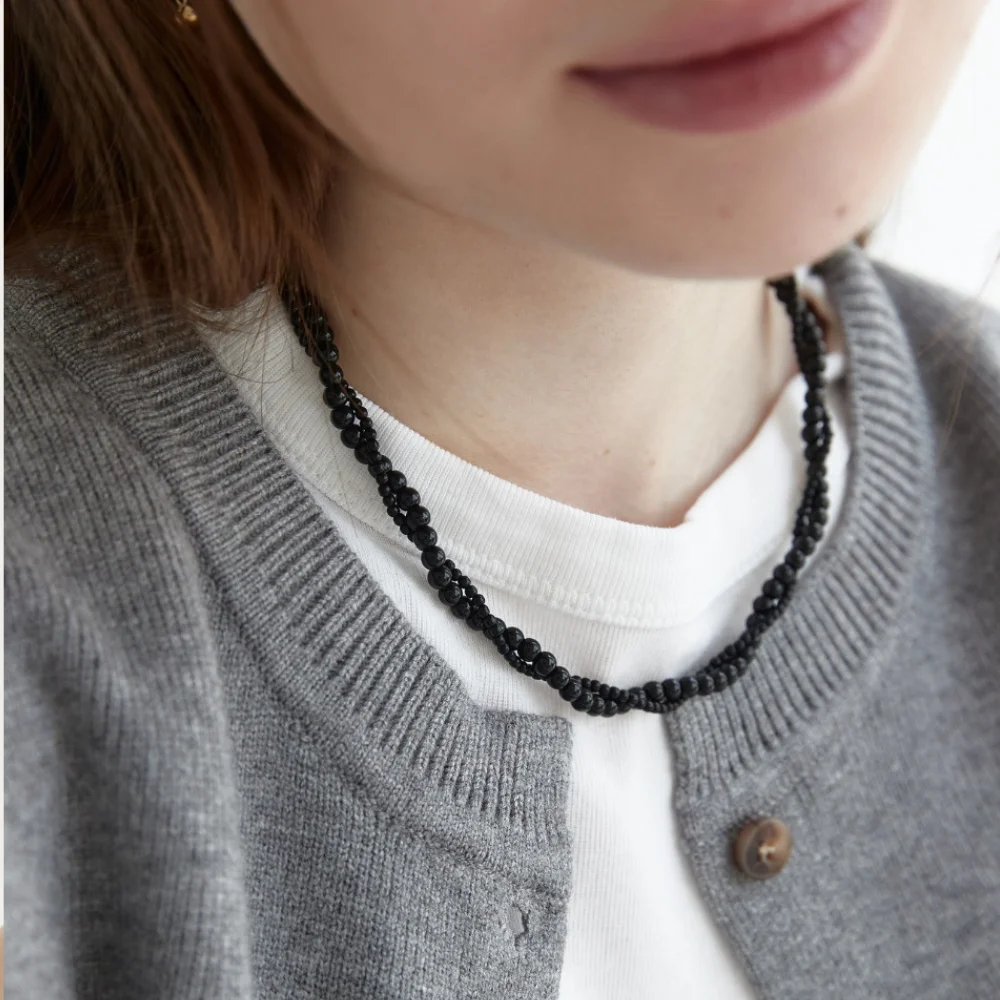 Beads mix necklace