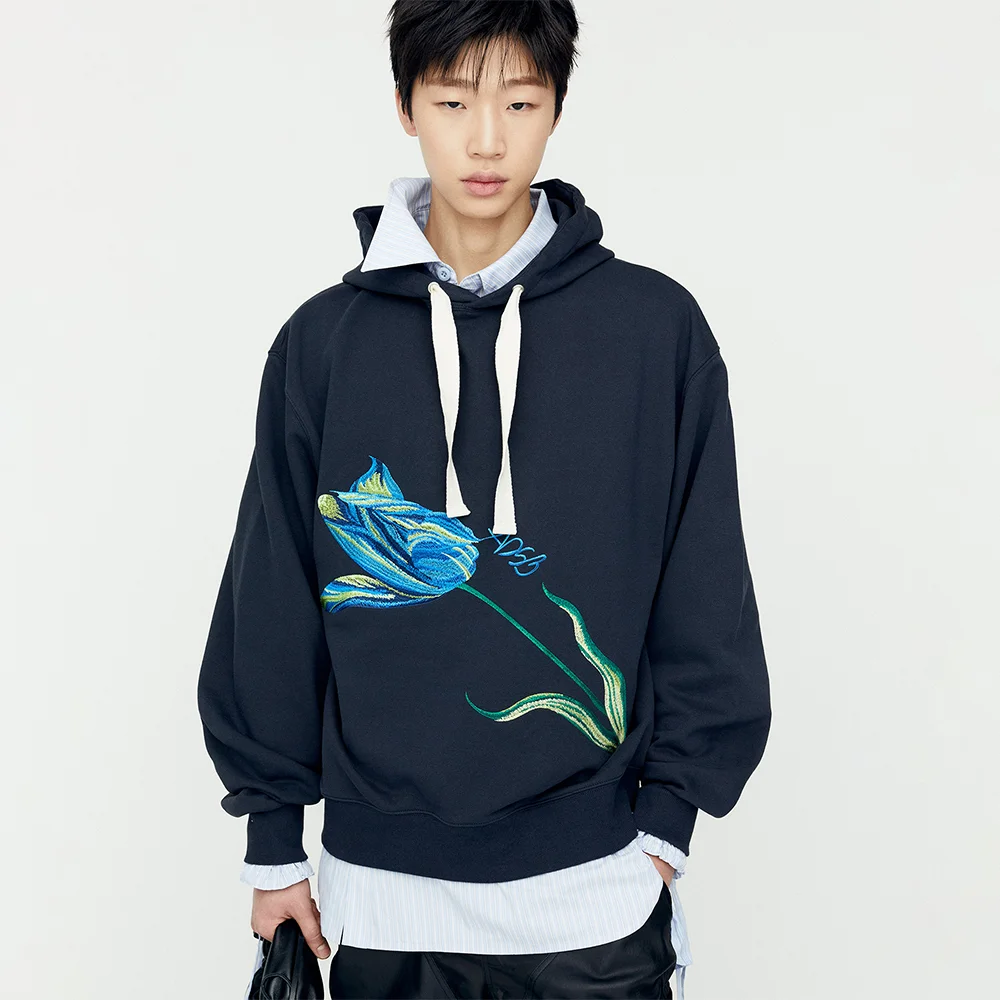 (ESSENTIAL) ADSB FIORE HOODIE atb1146u(CHARCOAL)
