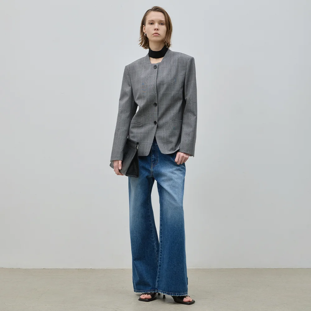 CALEB WIDE DENIM PANTS