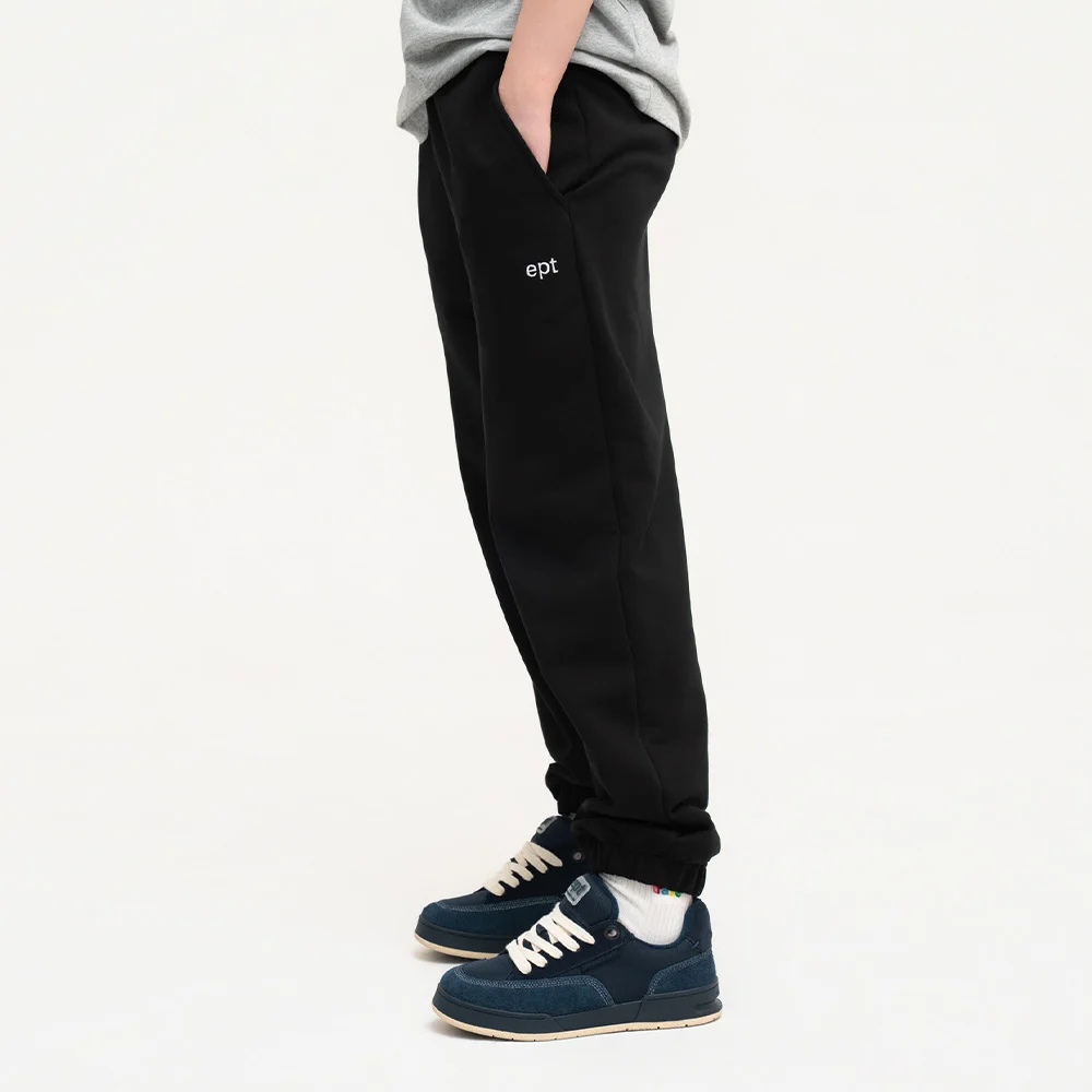 TRIANGLE FLAG SWEAT PANTS (BLACK)