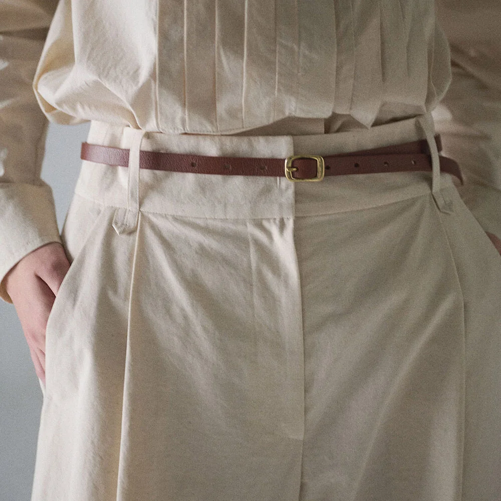 BASIC SLIM BELT_BR