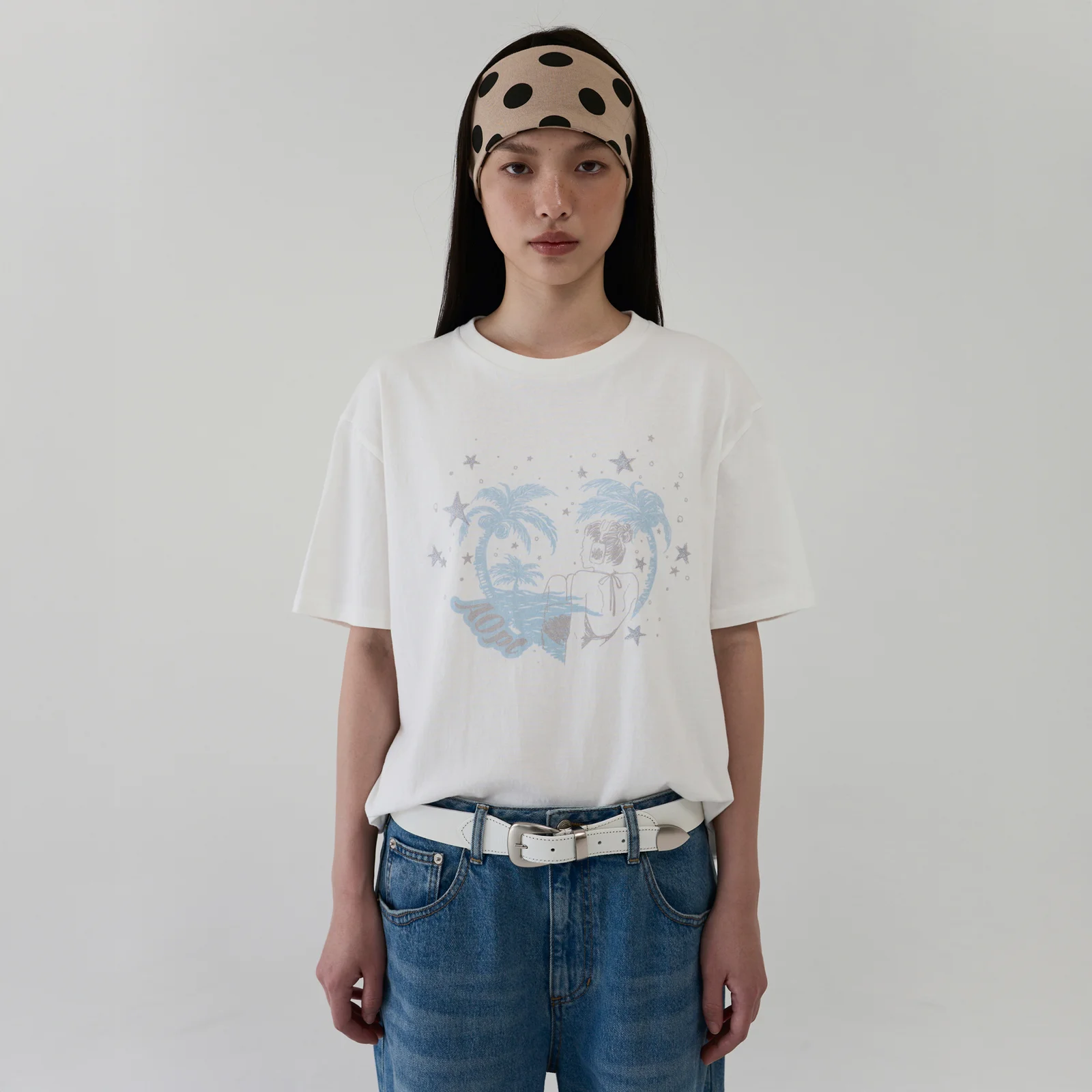 DREAMY ISLAND T-SHIRT - SKY
