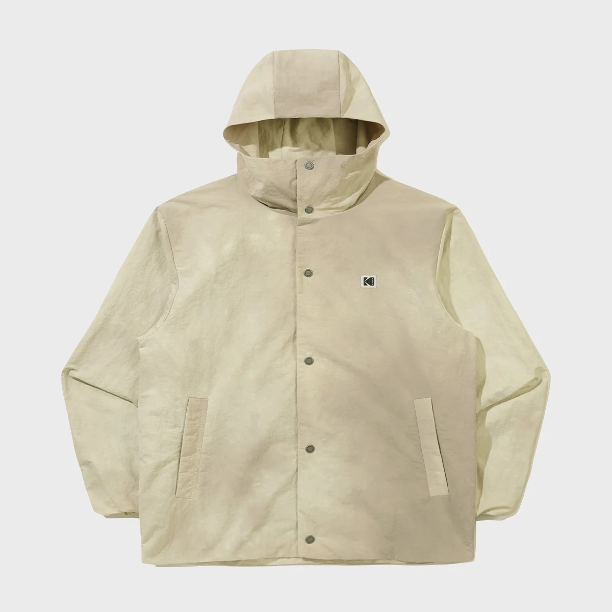 經典傳承 水洗 連帽衫 外套 BEIGE