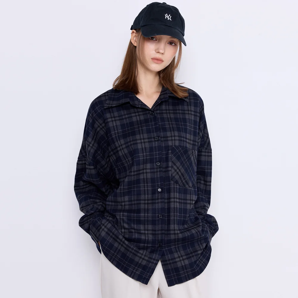 Over Check Shirt