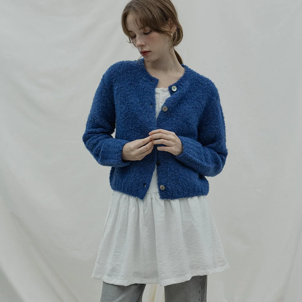 Grandma cardigan_dark blue