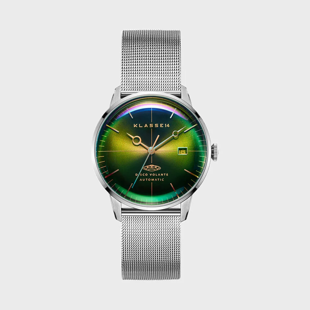 DISCO VOLANTE STARDUST SILVER MESH 40mm-WDI19SR004M