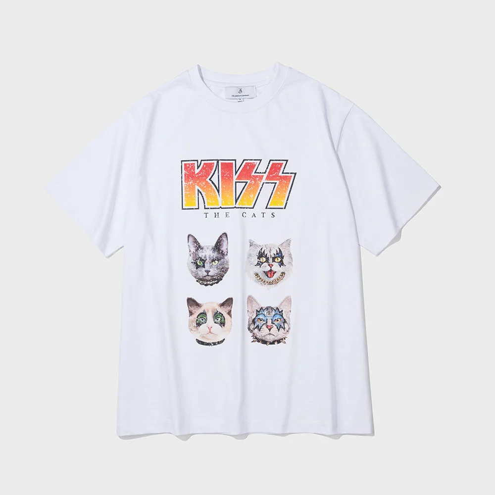 The cats Dp T-shirts (White)