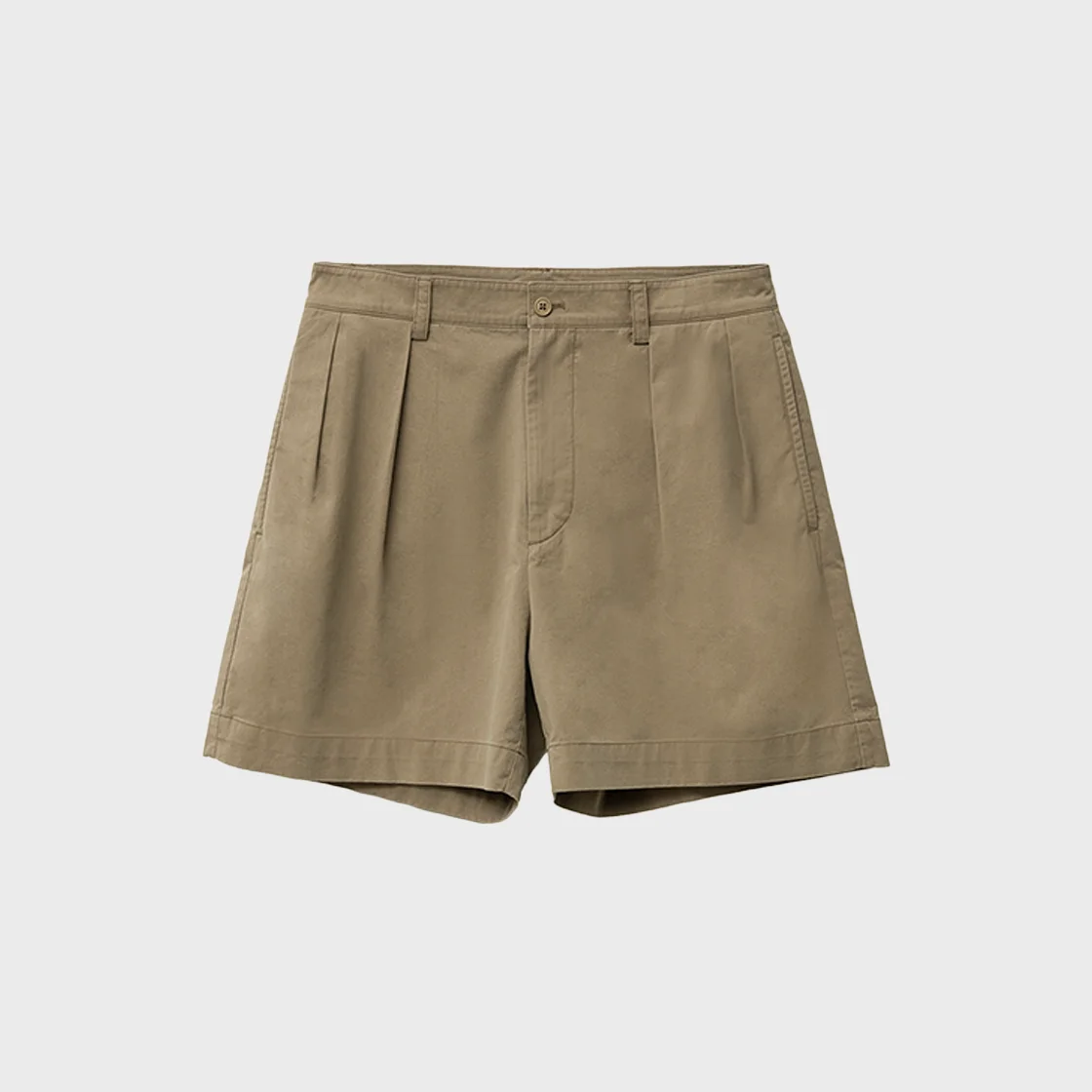 Washed Shorts, Khaki