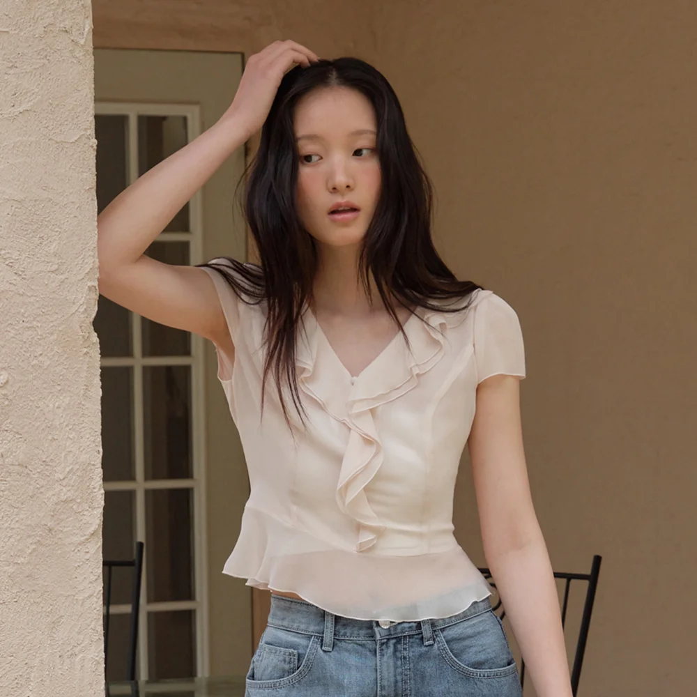Sunday Waving Blouse_3Color