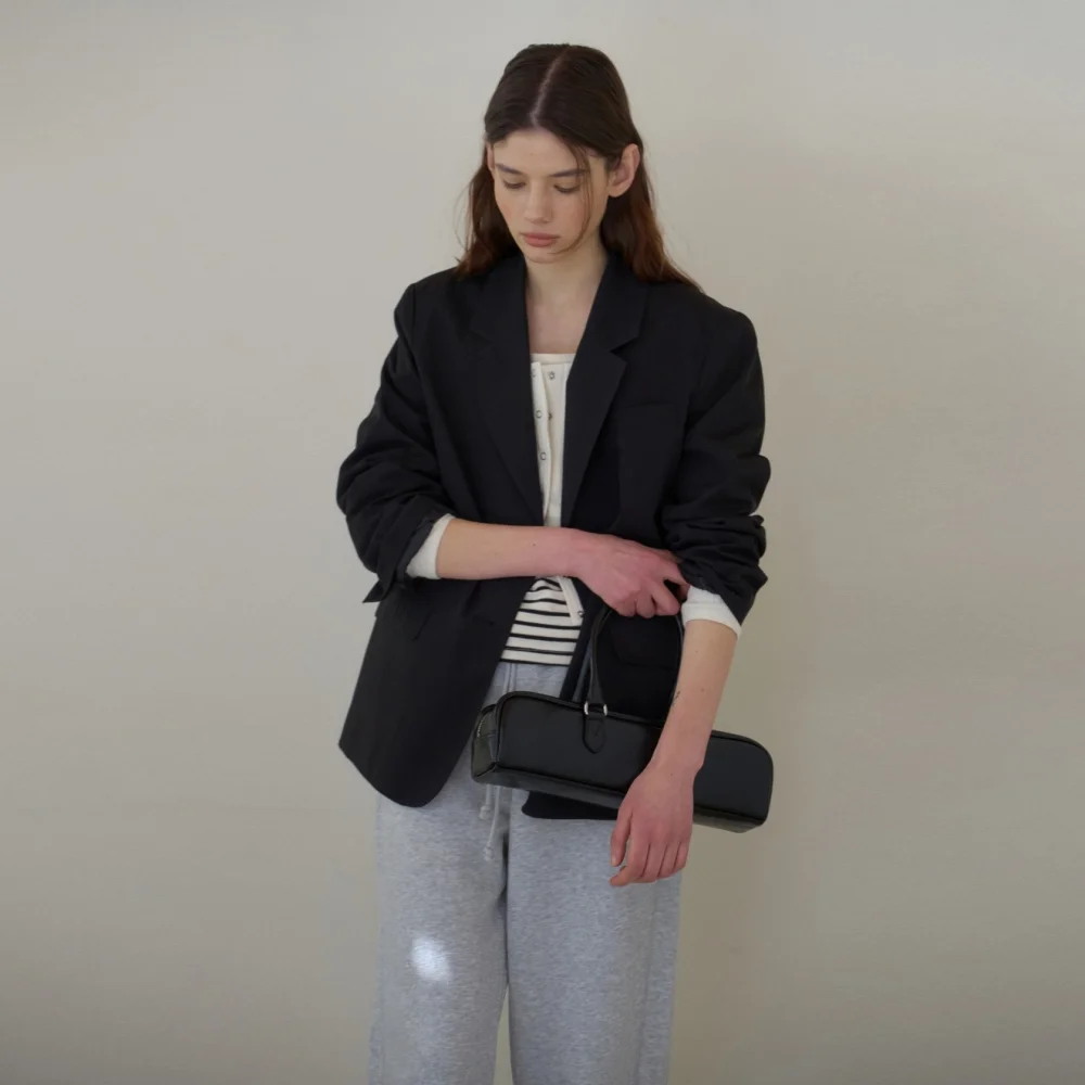 DAILY COTTON JACKET BLACK
