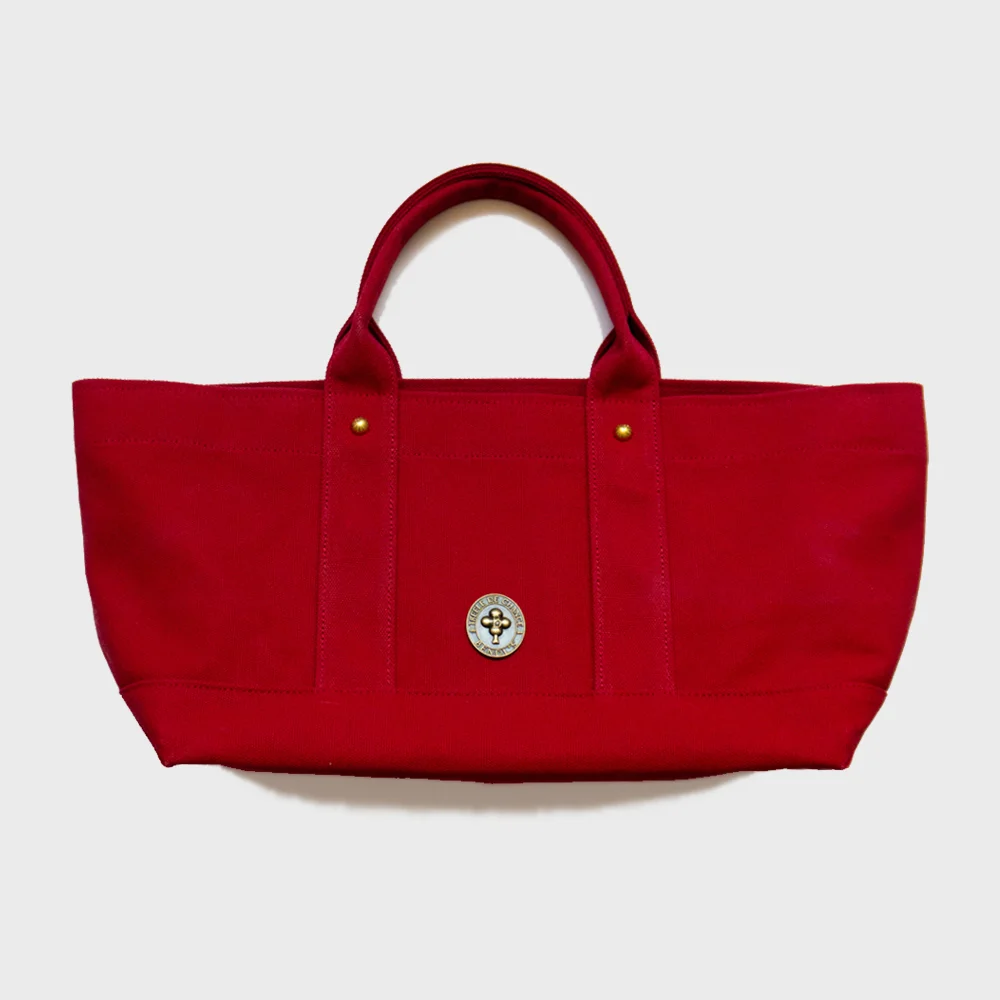 CONCHO FLOWER BAG -RED