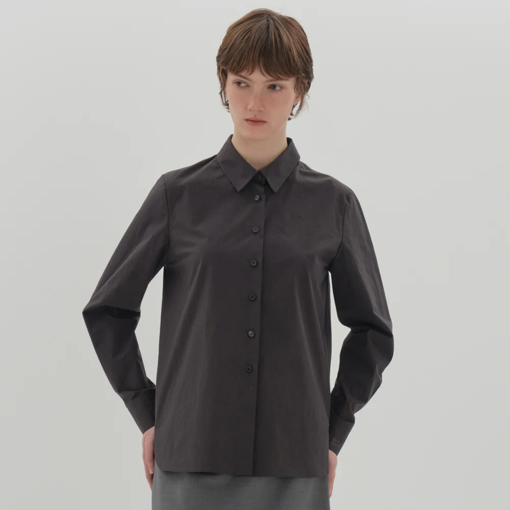 le conte shirt_charcoal