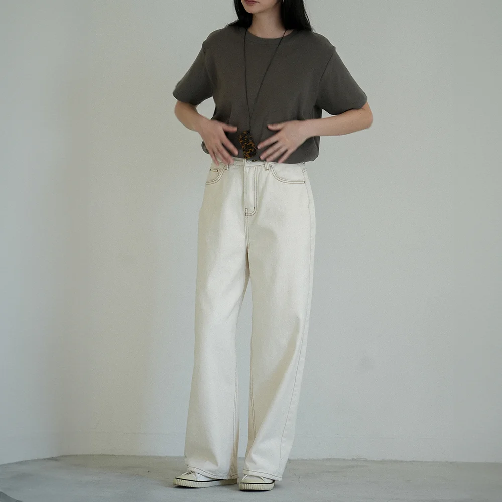Loading fluff denim (Ivory)