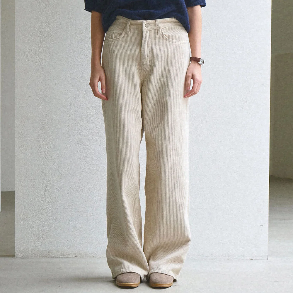 Essential charm corduroy pants_3 Colors
