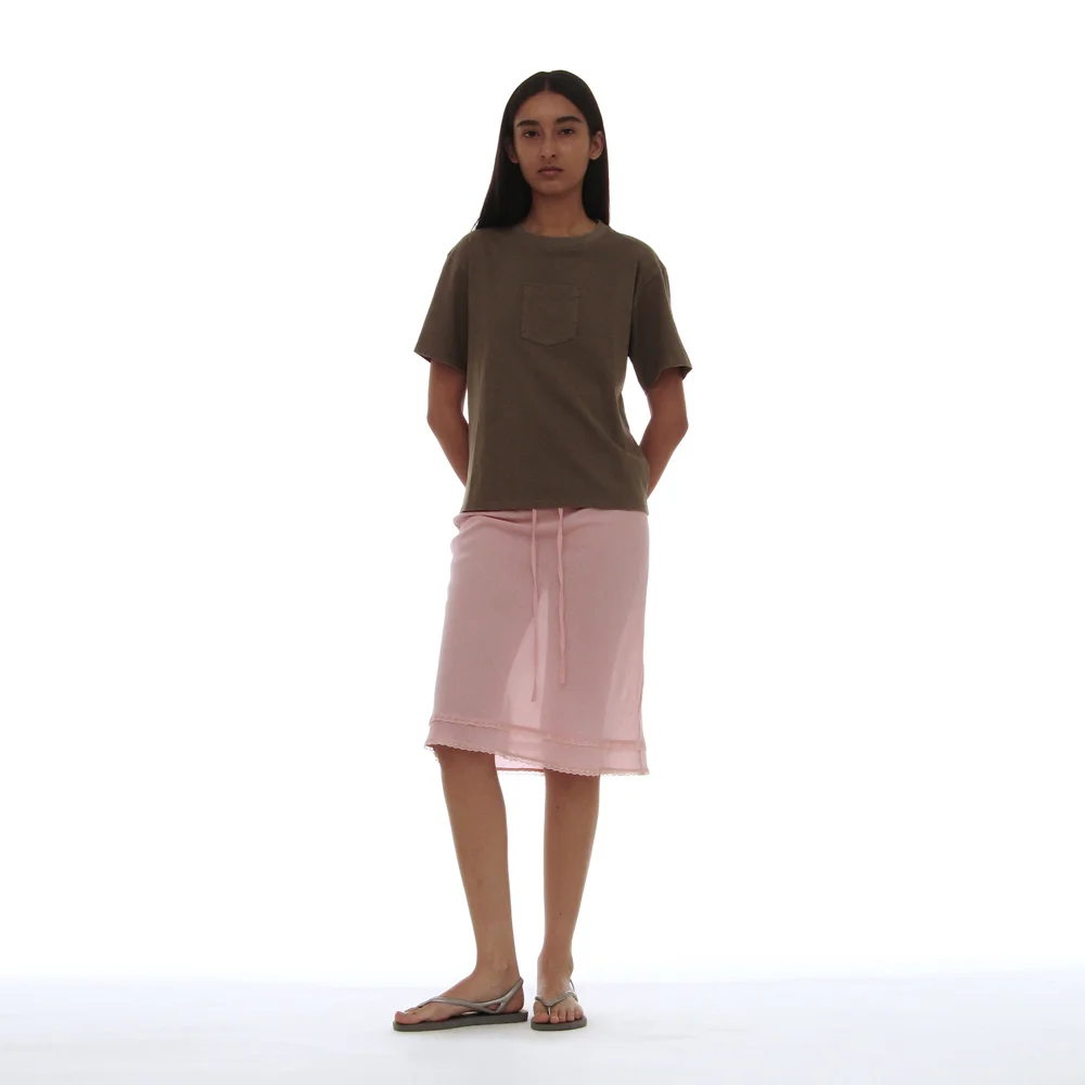 PWC LACE TRIM OVERLAY MIDI SKIRT_PINK