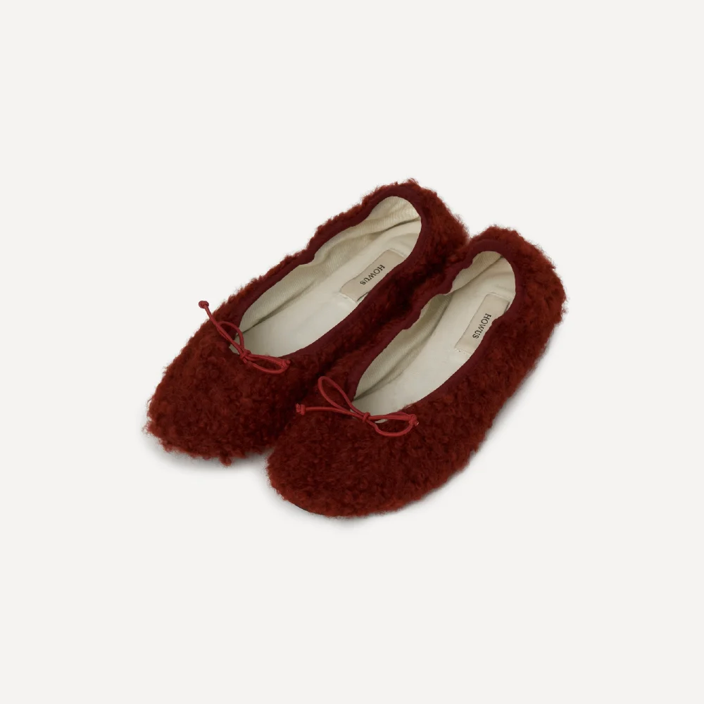 HOWUS SHEARING RIBBON FLAT (RED)