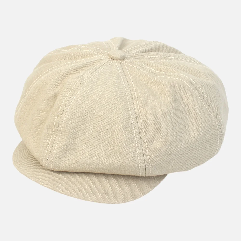 Overfit Beige Newsboy Cap 報童帽