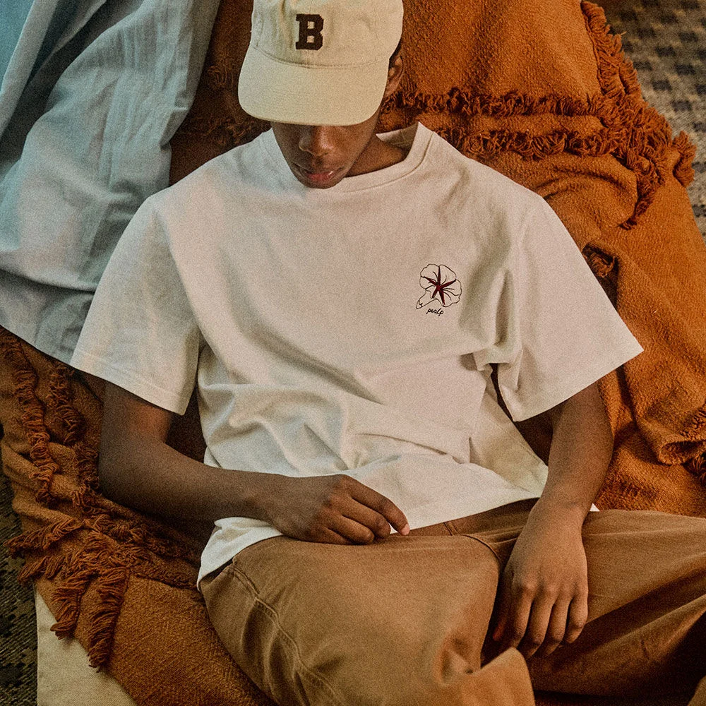 Morning Glory Essential T-Shirt (Off White)