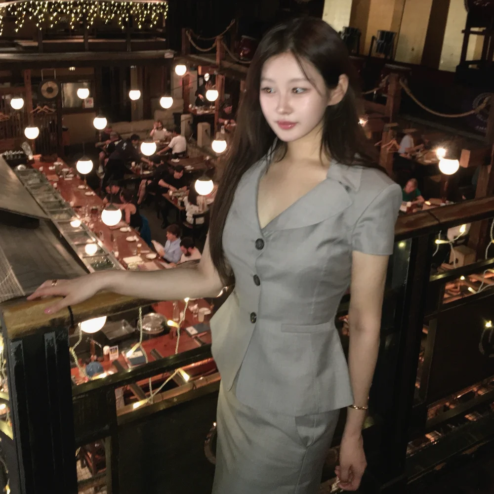 MAC Suit Jacket - Ash Beige