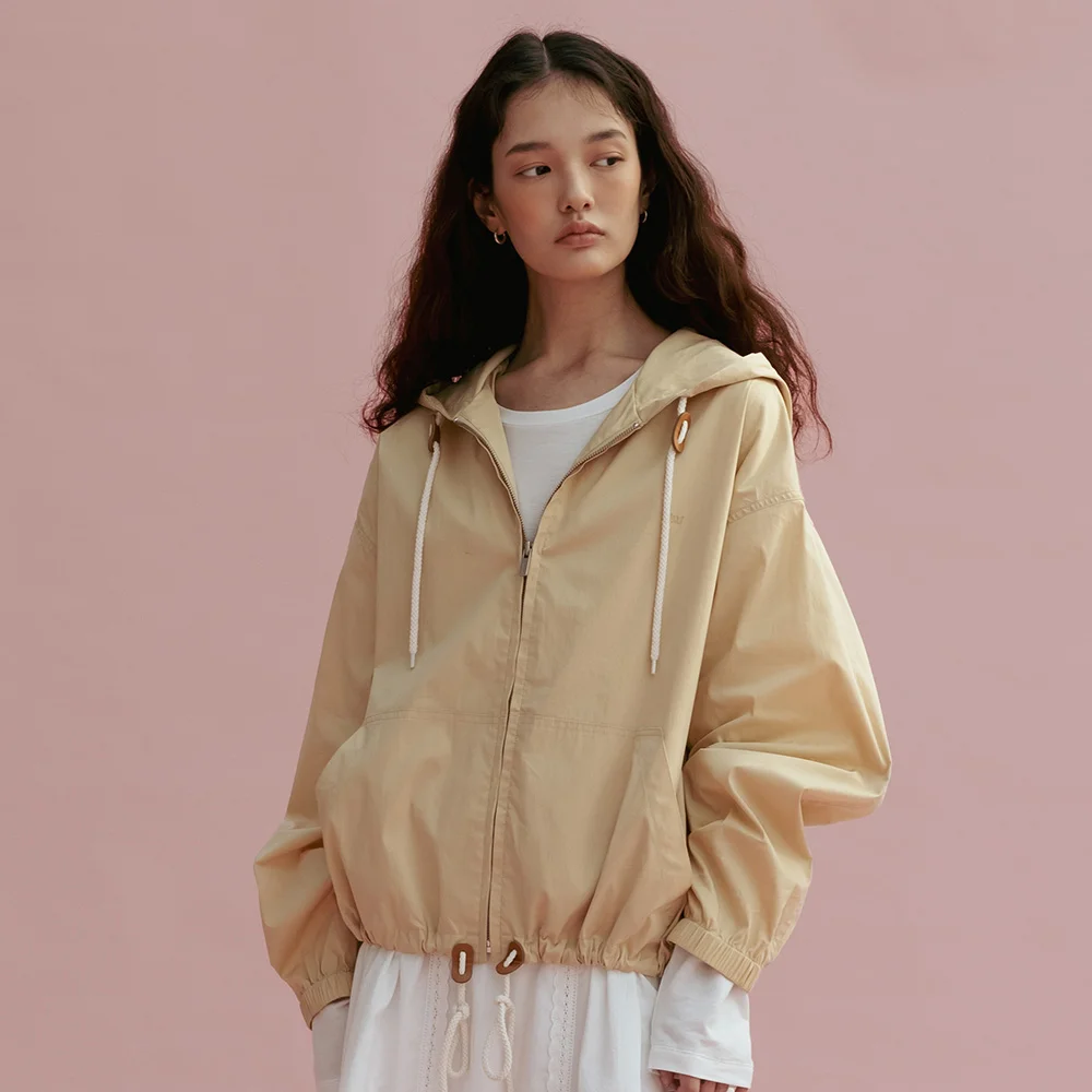 BASIC WINDBREAKER (BUTTER)