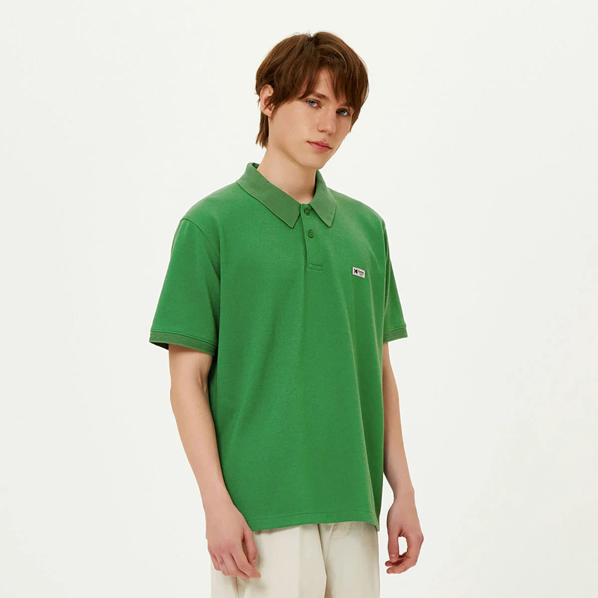 標誌款 Polo T恤 GREEN