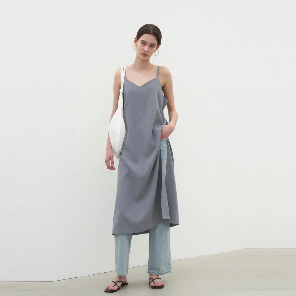 LAYERED STRAP LONG OPS_SKY BLUE
