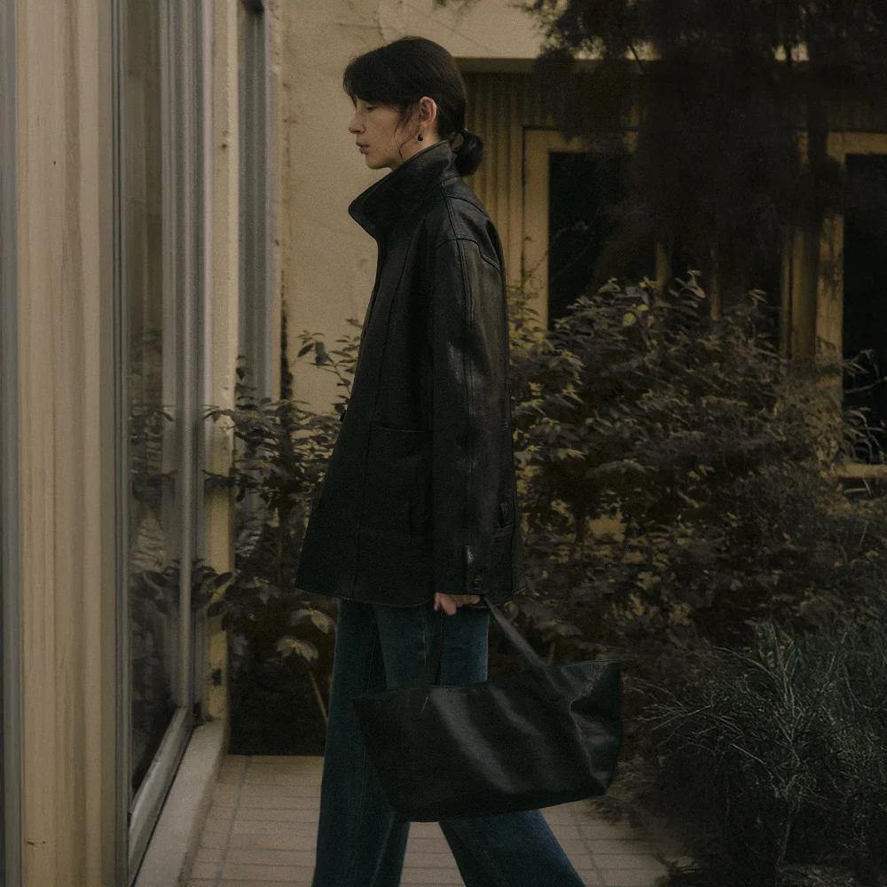 VELOS LEATHER TOTE BAG_BLACK