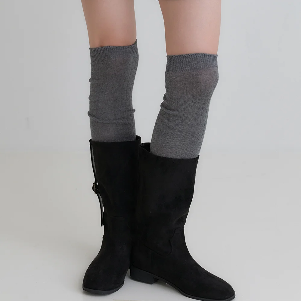 whole tone_knee high socks SO015