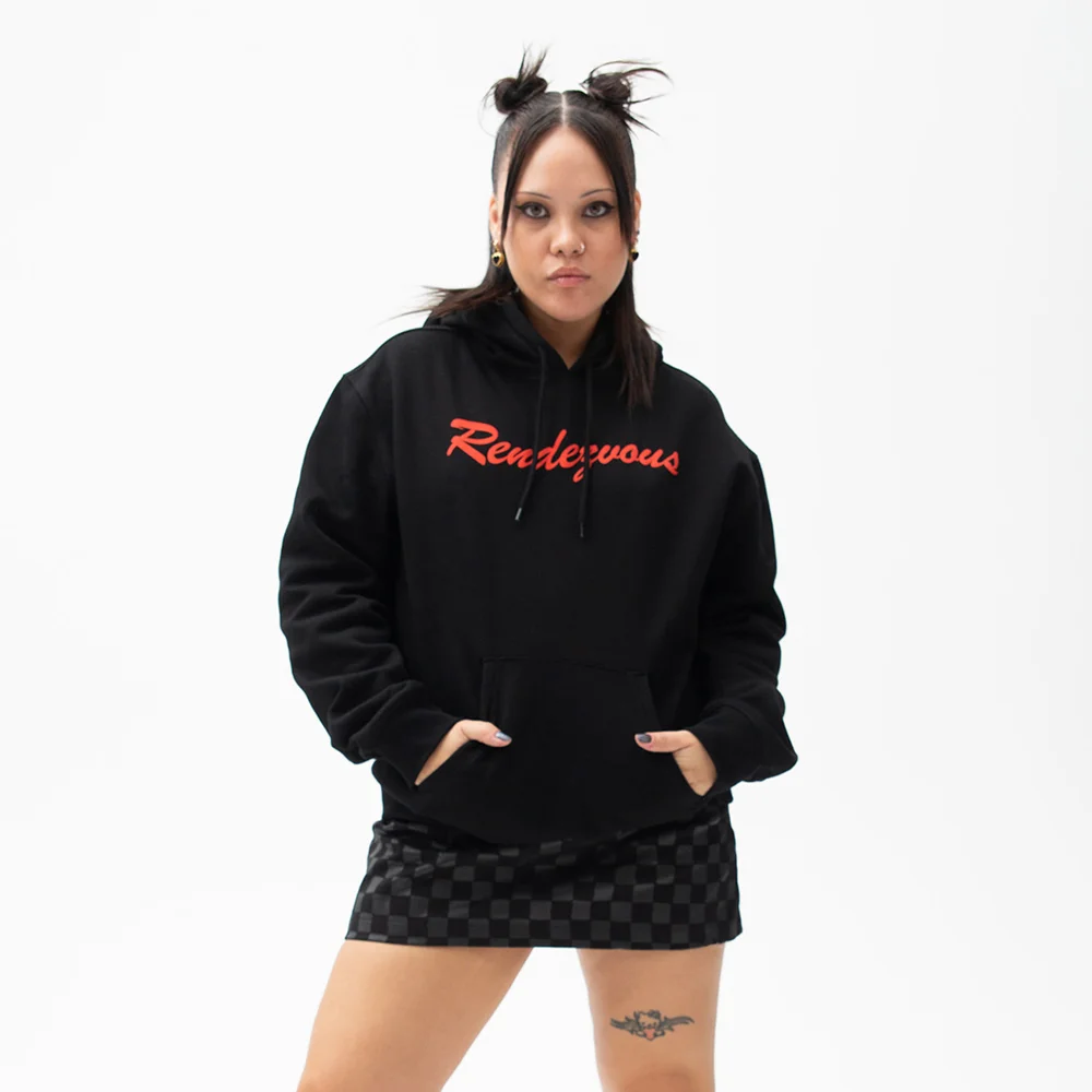 RENDEZVOUS HOODIE (BLACK/RED)