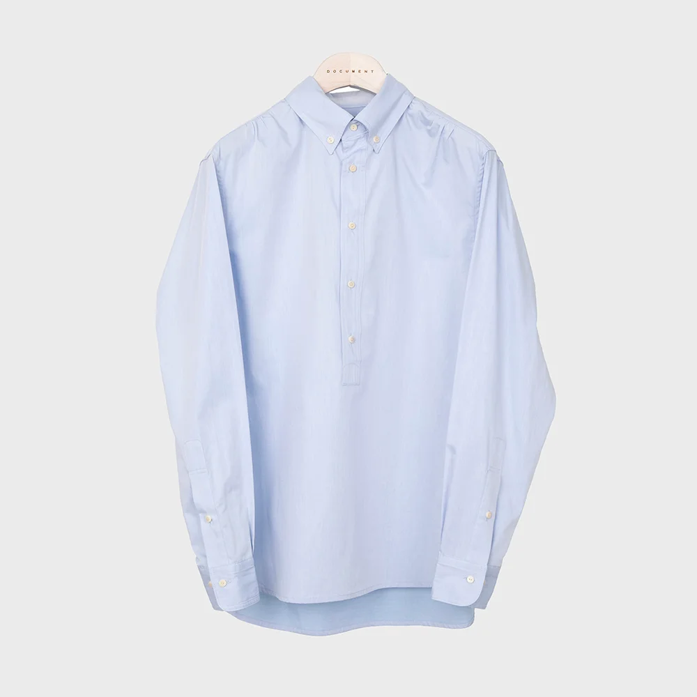 100S COTTON BUTTON DOWN SHIRT