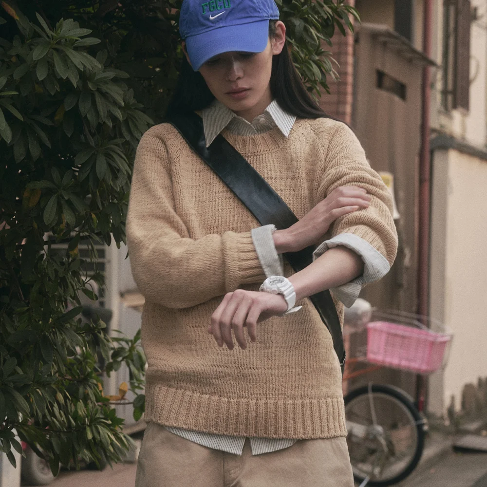 LINNEA STRIPE SHIRT_NAVY