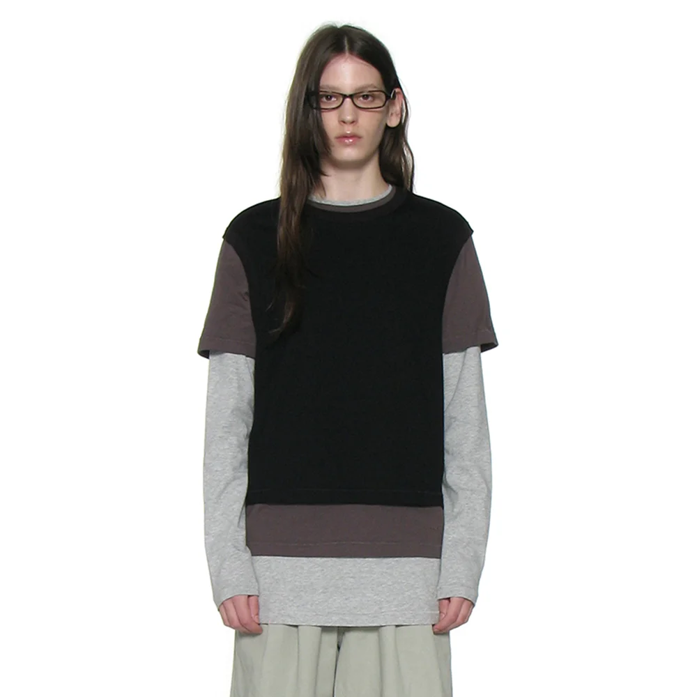 (SET) 3 IN 1 ESSENTIAL LAYERED TEE_BLACK