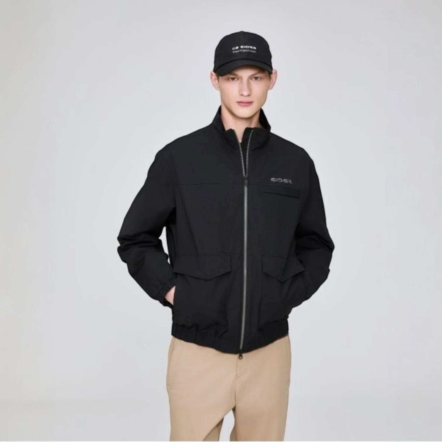 CITY CORE (City Core) 男裝 短身外套 外套_Black_DMP25152Z1