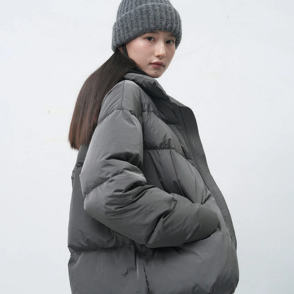 UNISEX 透氣 混搭 簡約 短 Puffer / SBE4U07014