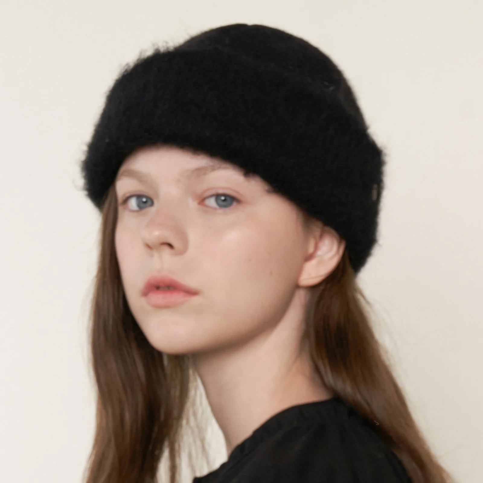 Alpaca Beanie - Black